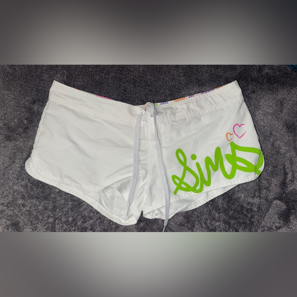 Y2K Sims brand swimming shorts